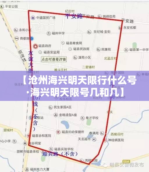 【沧州海兴明天限行什么号·海兴明天限号几和几】