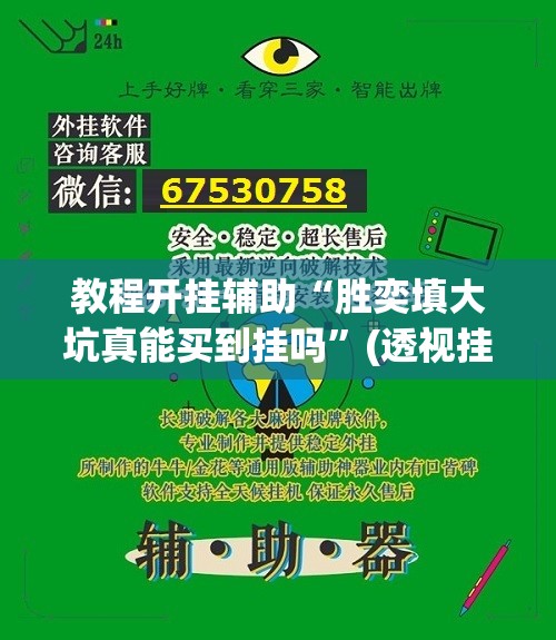 教程开挂辅助“胜奕填大坑真能买到挂吗	”(透视挂)辅助透视教程