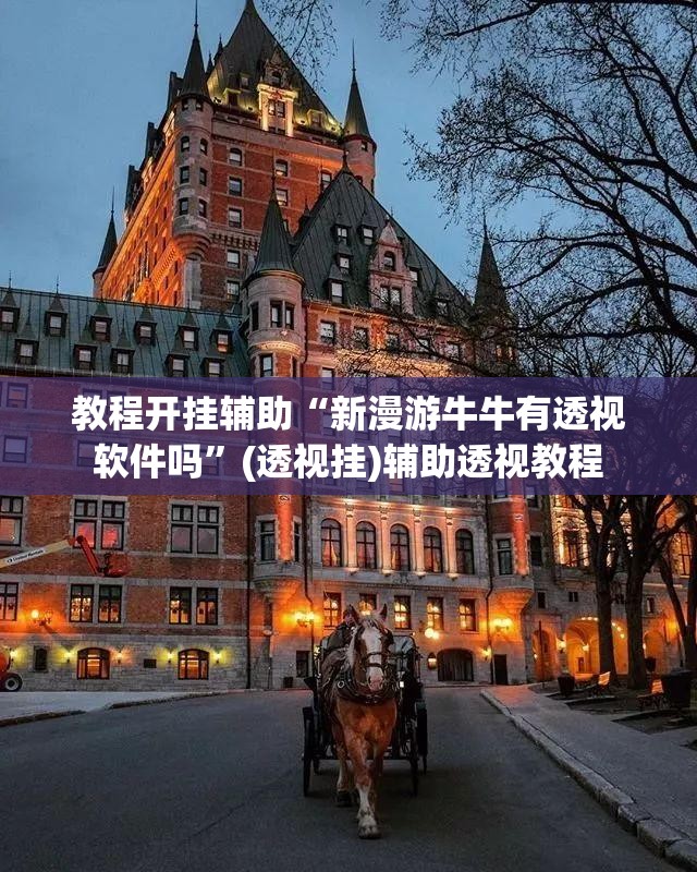 教程开挂辅助“新漫游牛牛有透视软件吗	”(透视挂)辅助透视教程