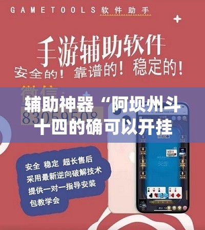 辅助神器“阿坝州斗十四的确可以开挂”(透视挂)辅助透视教程