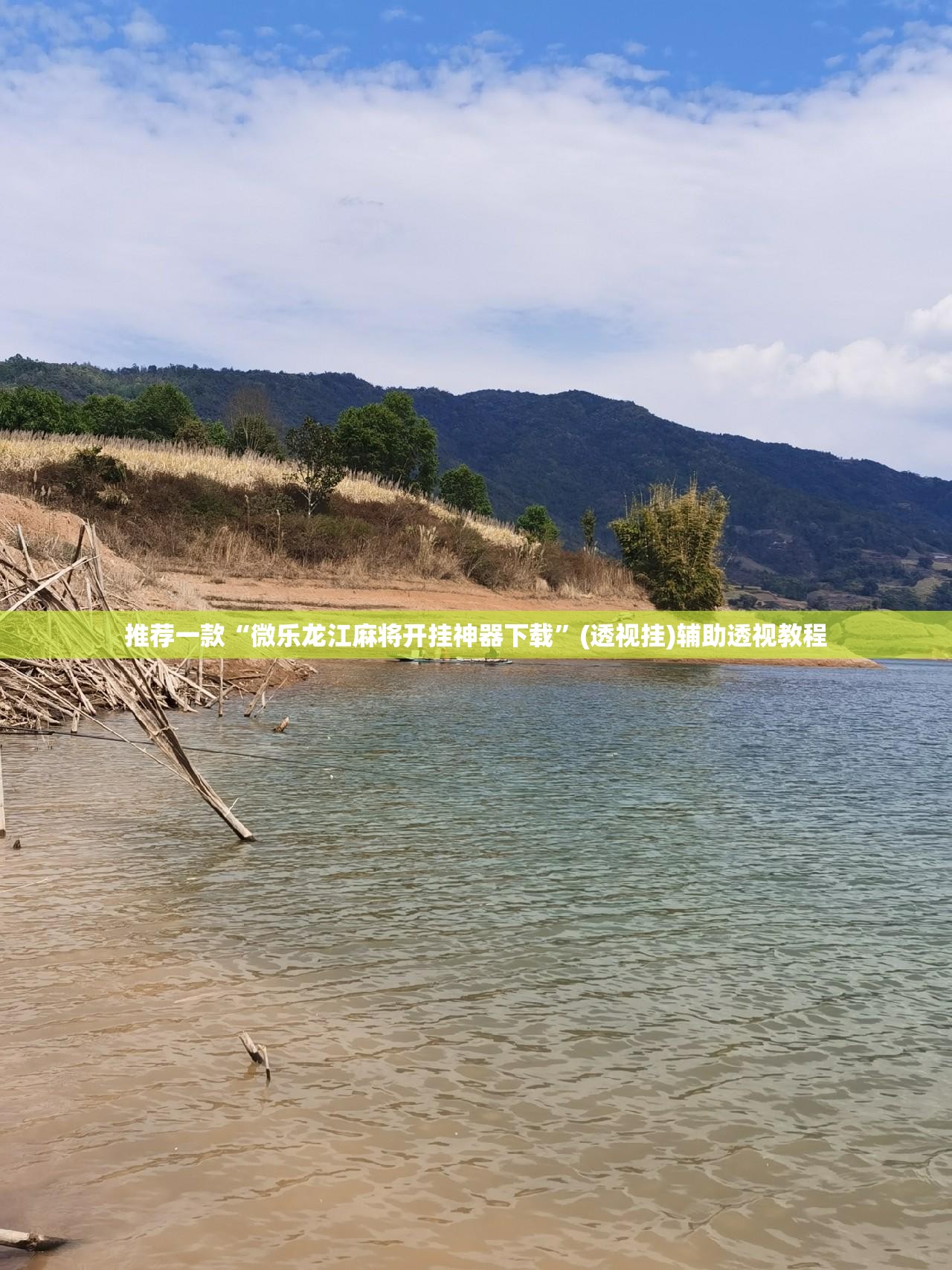 辅助神器“微乐麻将小程序必赢神器免费安装	”(透视挂)辅助透视教程