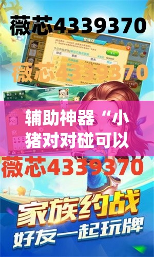 辅助神器“小猪对对碰可以开挂吗”(透视挂)辅助透视教程