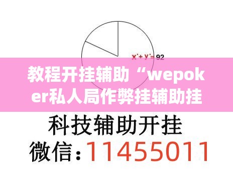 教程开挂辅助“wepoker私人局作弊挂辅助挂”(透视挂)辅助透视教程