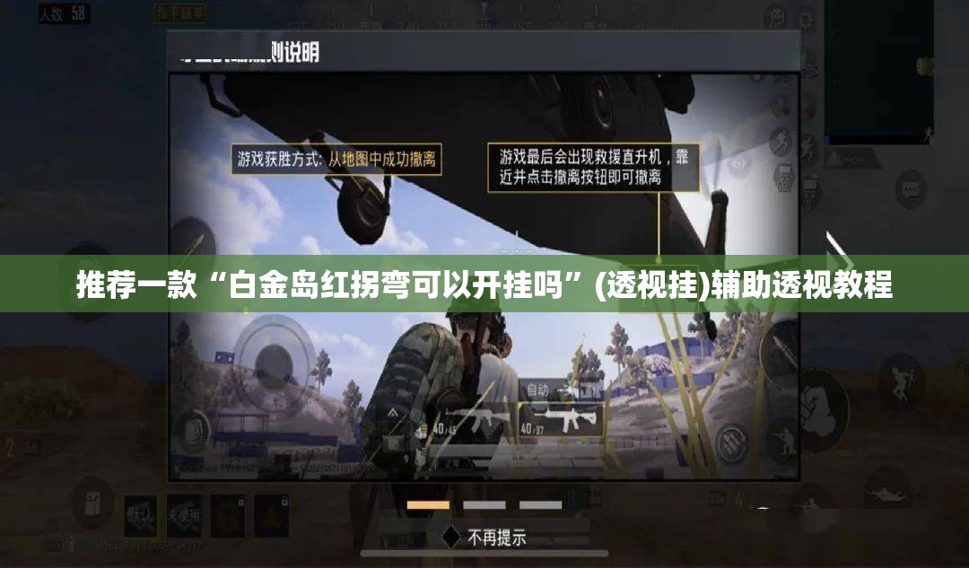 推荐一款“白金岛红拐弯可以开挂吗”(透视挂)辅助透视教程
