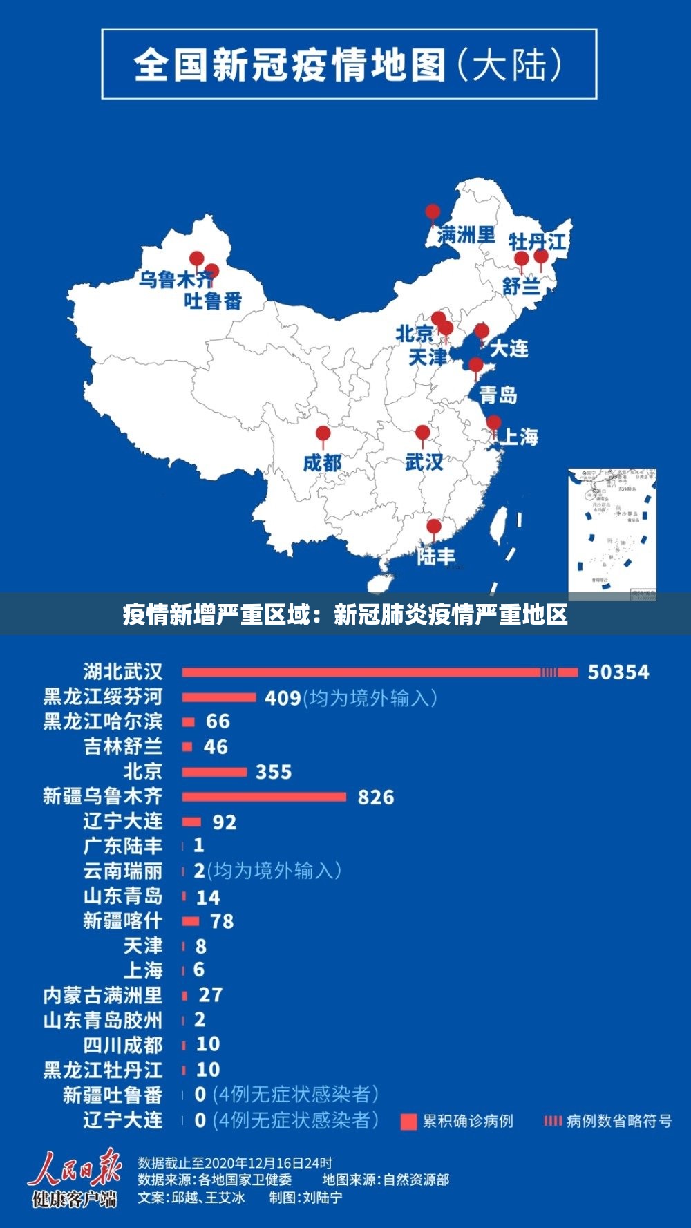 疫情新增严重区域：新冠肺炎疫情严重地区