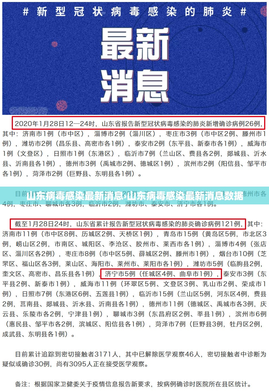 山东病毒感染最新消息›山东病毒感染最新消息数据