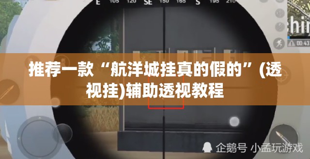 推荐一款“航洋城挂真的假的”(透视挂)辅助透视教程