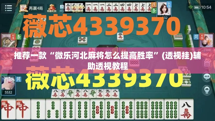 辅助神器“随便玩长沙麻将确实真的有挂”(透视挂)辅助透视教程