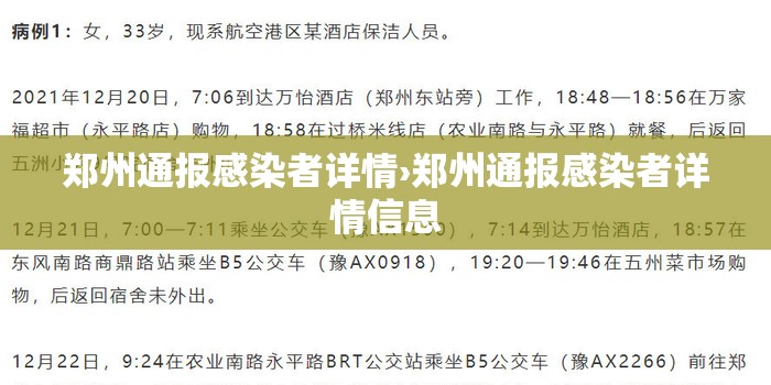 郑州通报感染者详情›郑州通报感染者详情信息