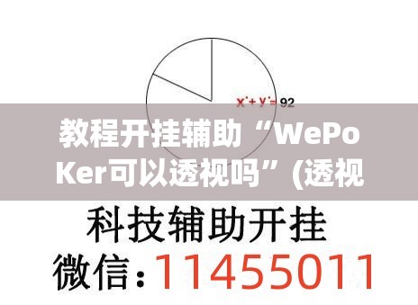 教程开挂辅助“WePoKer可以透视吗”(透视挂)辅助透视教程