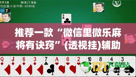 推荐一款“微信里微乐麻将有诀窍”(透视挂)辅助透视教程