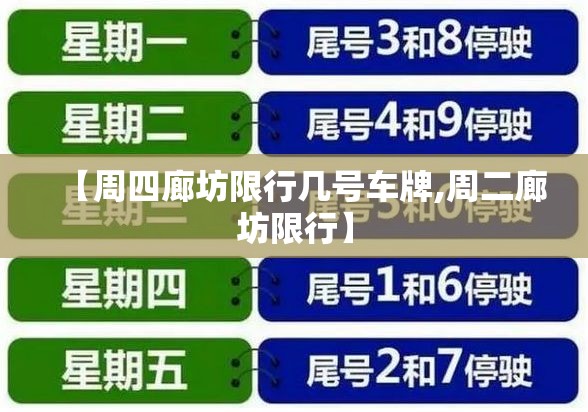 【周四廊坊限行几号车牌,周二廊坊限行】