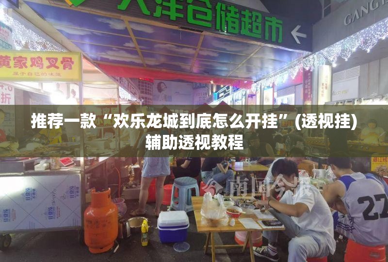 推荐一款“欢乐龙城到底怎么开挂”(透视挂)辅助透视教程