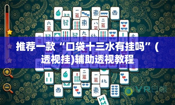 推荐一款“口袋十三水有挂吗”(透视挂)辅助透视教程