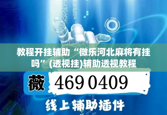 教程开挂辅助“微乐河北麻将有挂吗”(透视挂)辅助透视教程