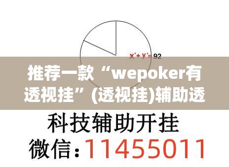 推荐一款“wepoker有透视挂”(透视挂)辅助透视教程