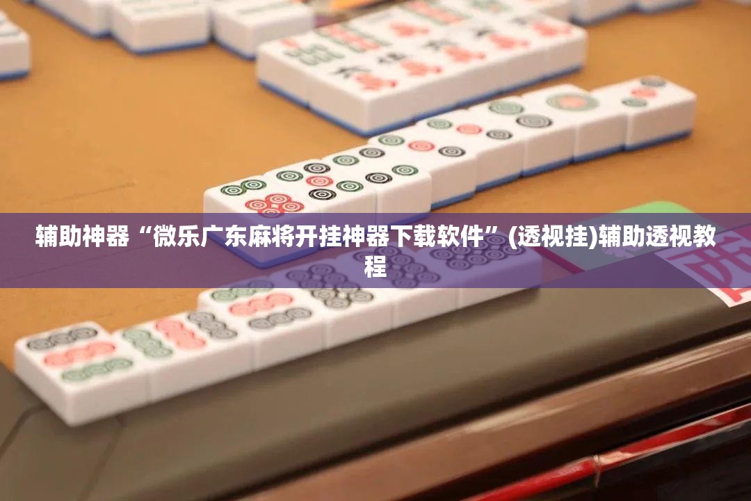辅助神器“微乐广东麻将开挂神器下载软件”(透视挂)辅助透视教程