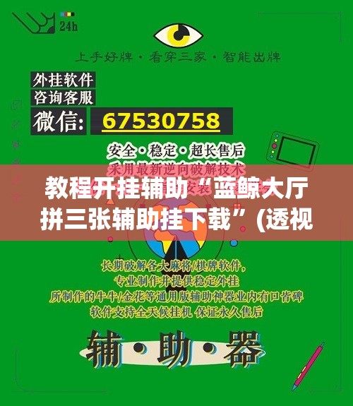 教程开挂辅助“蓝鲸大厅拼三张辅助挂下载	”(透视挂)辅助透视教程