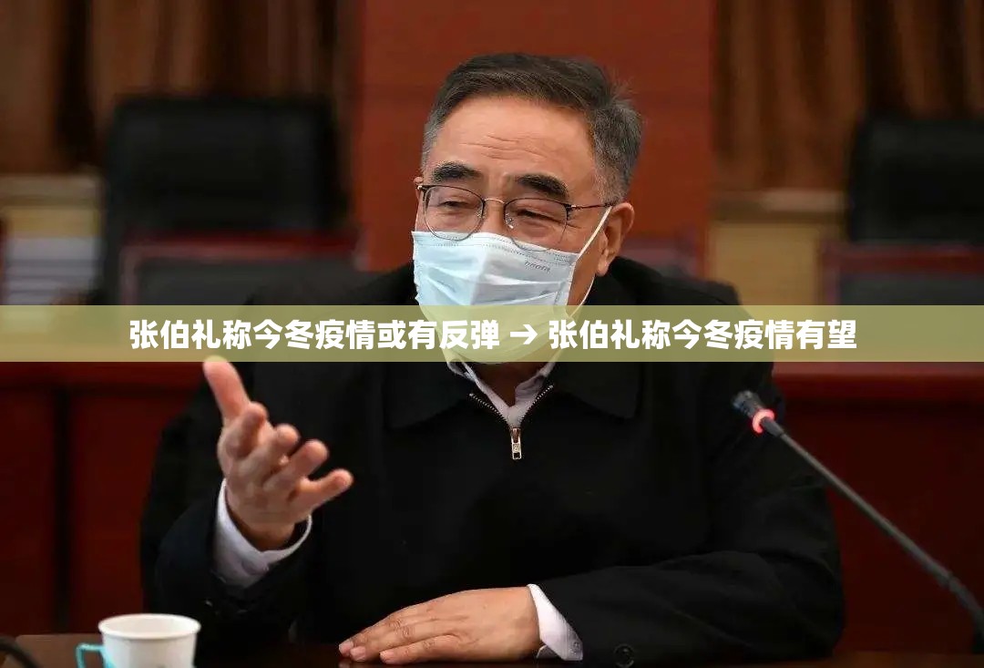 张伯礼称今冬疫情或有反弹 → 张伯礼称今冬疫情有望