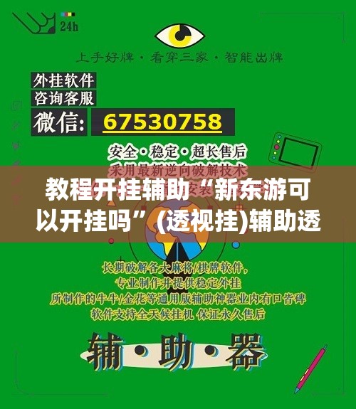 教程开挂辅助“新东游可以开挂吗”(透视挂)辅助透视教程