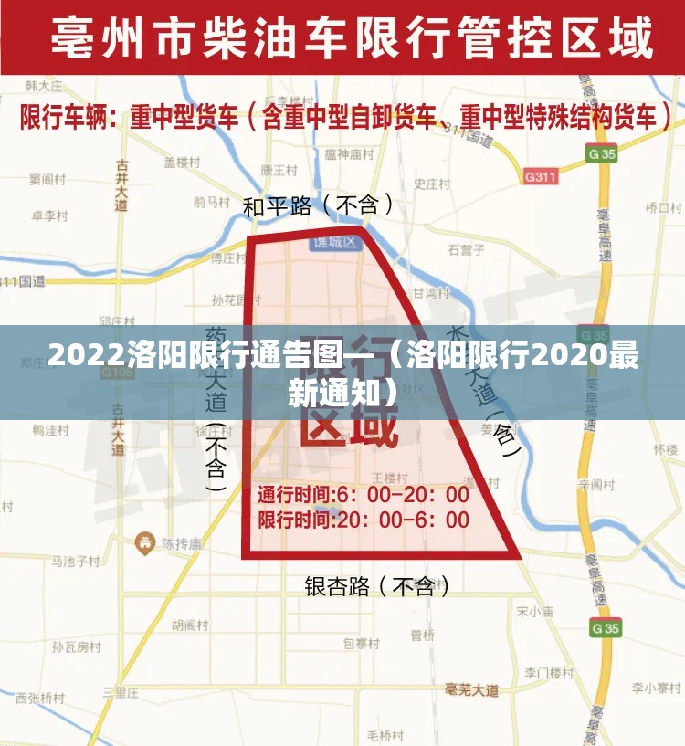 2022洛阳限行通告图—（洛阳限行2020最新通知）