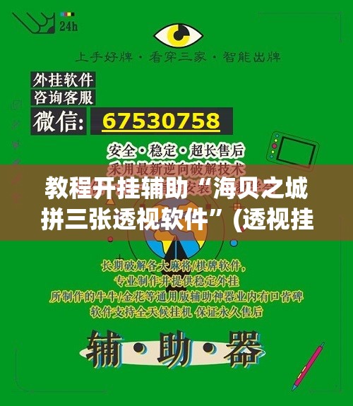 教程开挂辅助“海贝之城拼三张透视软件”(透视挂)辅助透视教程