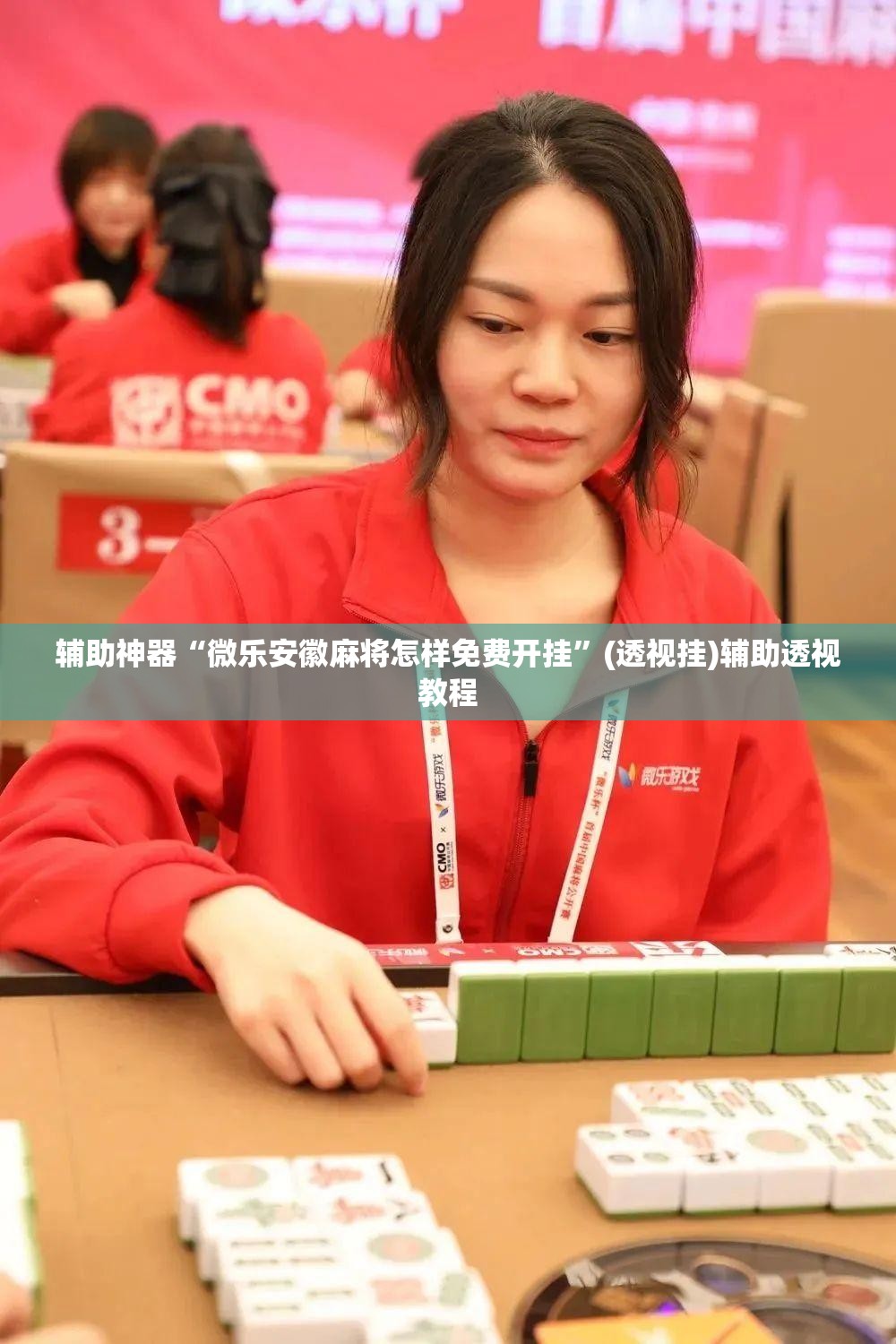 辅助神器“微乐安徽麻将怎样免费开挂”(透视挂)辅助透视教程