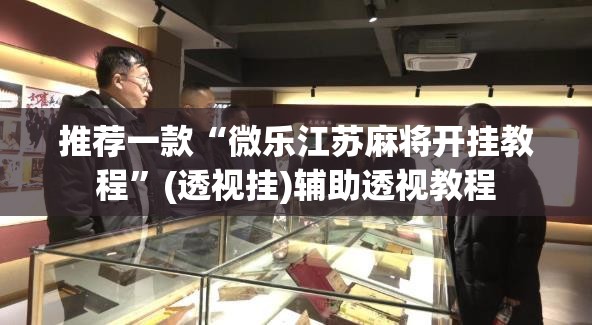 推荐一款“微乐江苏麻将开挂教程	”(透视挂)辅助透视教程