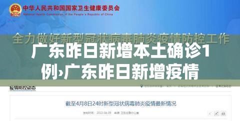 广东昨日新增本土确诊1例›广东昨日新增疫情