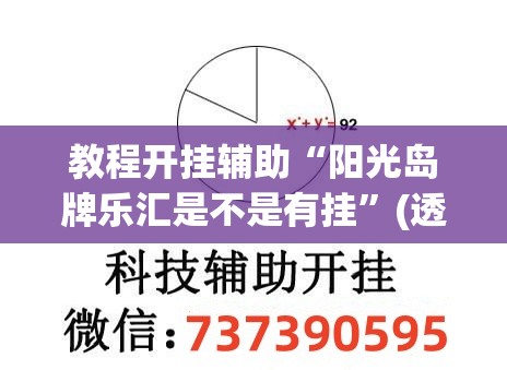 教程开挂辅助“阳光岛牌乐汇是不是有挂”(透视挂)辅助透视教程