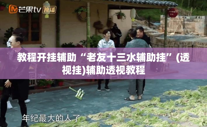 教程开挂辅助“老友十三水辅助挂”(透视挂)辅助透视教程