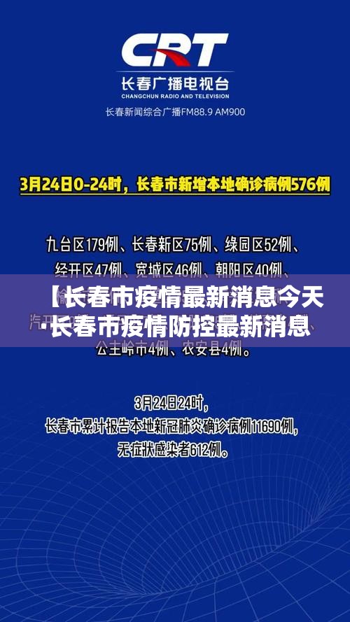 【长春市疫情最新消息今天·长春市疫情防控最新消息今天】