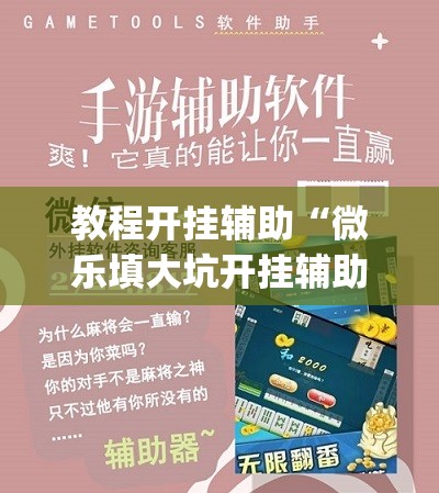 教程开挂辅助“微乐填大坑开挂辅助器	”(透视挂)辅助透视教程