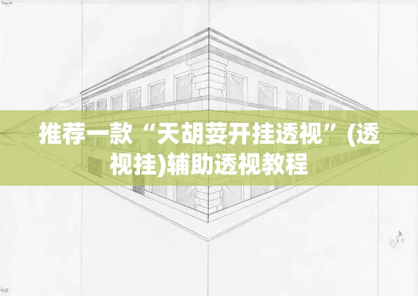 推荐一款“天胡荽开挂透视”(透视挂)辅助透视教程