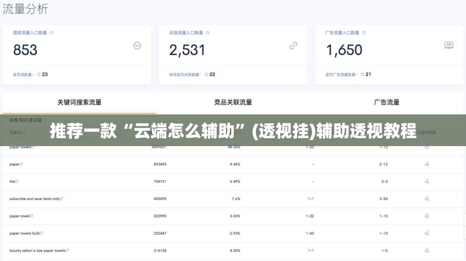 推荐一款“云端怎么辅助”(透视挂)辅助透视教程