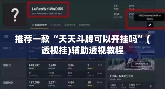 推荐一款“天天斗牌可以开挂吗	”(透视挂)辅助透视教程