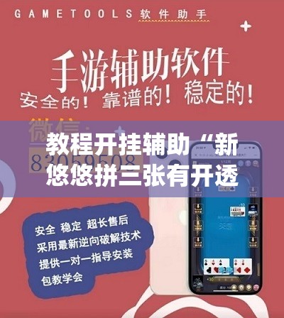 教程开挂辅助“新悠悠拼三张有开透视辅助挂”(透视挂)辅助透视教程