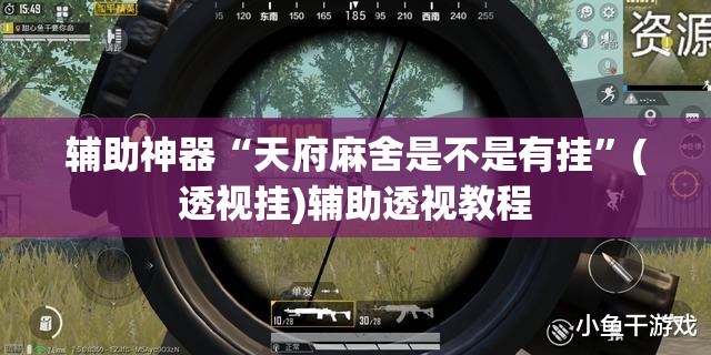 辅助神器“天府麻舍是不是有挂”(透视挂)辅助透视教程