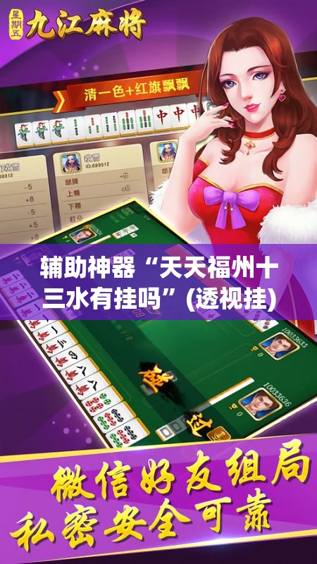 辅助神器“天天福州十三水有挂吗	”(透视挂)辅助透视教程
