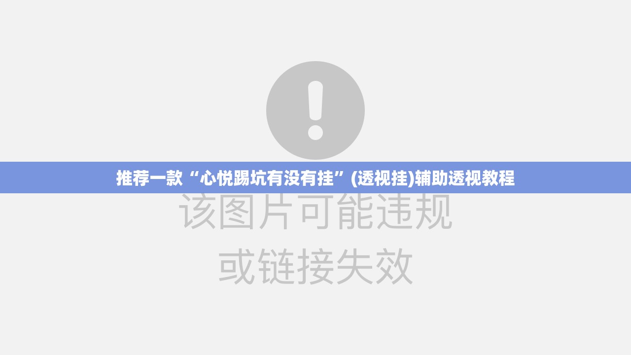 推荐一款“心悦踢坑有没有挂”(透视挂)辅助透视教程