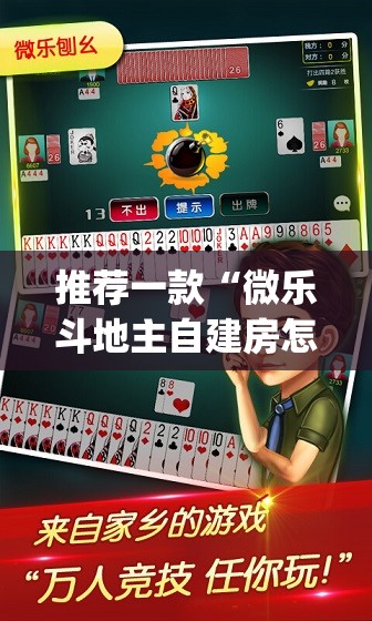 推荐一款“微乐斗地主自建房怎么拿好牌”(透视挂)辅助透视教程