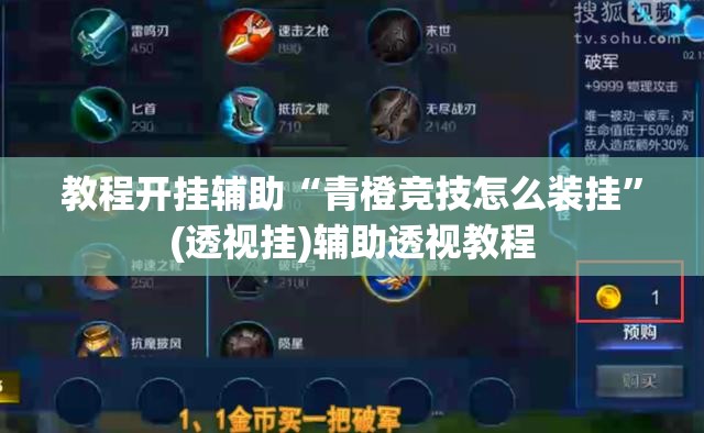 教程开挂辅助“青橙竞技怎么装挂”(透视挂)辅助透视教程