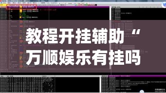 教程开挂辅助“万顺娱乐有挂吗”(透视挂)辅助透视教程