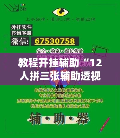 教程开挂辅助“12人拼三张辅助透视	”(透视挂)辅助透视教程