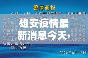 雄安疫情最新消息今天›雄安疫情情况