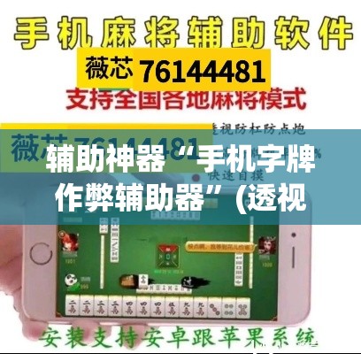 辅助神器“手机字牌作弊辅助器”(透视挂)辅助透视教程