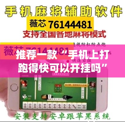 推荐一款“手机上打跑得快可以开挂吗”(透视挂)辅助透视教程