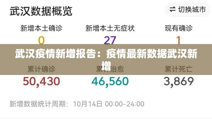 武汉疫情新增报告：疫情最新数据武汉新增