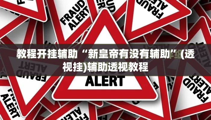 教程开挂辅助“新皇帝有没有辅助”(透视挂)辅助透视教程
