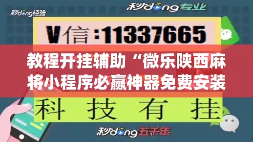 教程开挂辅助“微乐陕西麻将小程序必赢神器免费安装	”(透视挂)辅助透视教程